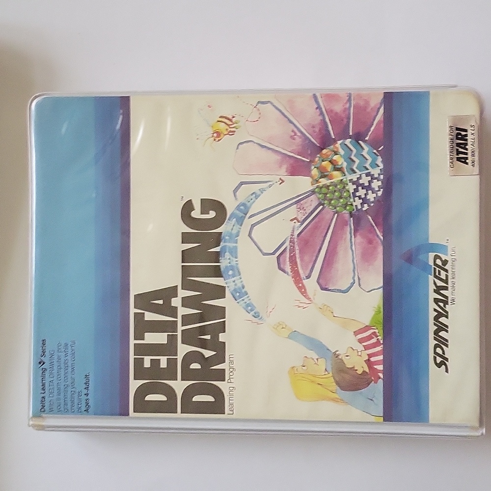 Delta Drawing Learning Program By Spinnaker 1983 Atari